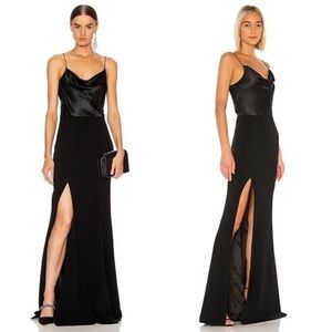 Elegant Black Evening Gown